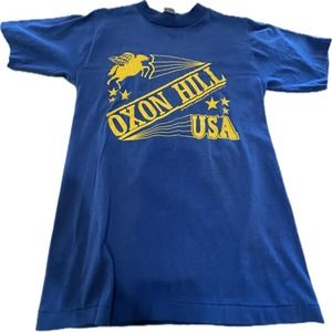 Vintage Oxon hill graphic t shirt - Made In The USA - Small - Single Stitch
